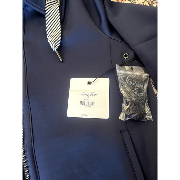 NWT WOMEN'S BELYN KEY GROMMET JACKET, SIZE: S, COLOR: INK (J496) - Picture 2 of 5